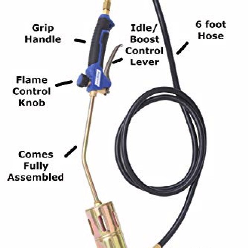 Flame King YSNAX1-061 Propane Torch Kit Heavy Duty Weed Burner, 32...