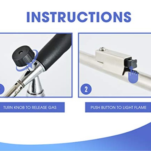Flame King YSNAX1-108 Propane Gas Torch 20,000 BTU w/Self Igniter ...