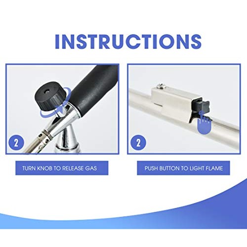 Flame King YSNAX1-108 Propane Gas Torch 20,000 BTU w/Self Igniter ...
