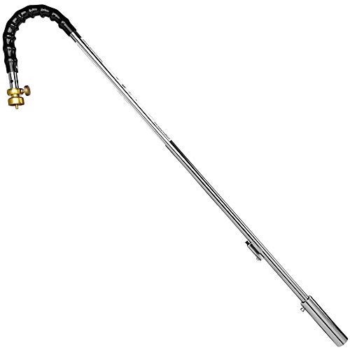 Flame King YSNPQ810CGA Propane Torch Weed Burner with Integrated L...