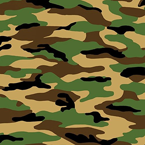 Comfy Flannel Camo Traditional Fabric Sold by The Yard