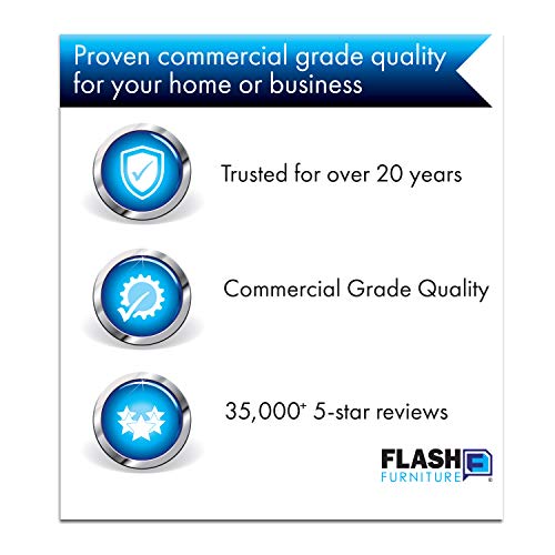 Flash Furniture Adjustable Drawing and Drafting Table with Black F...