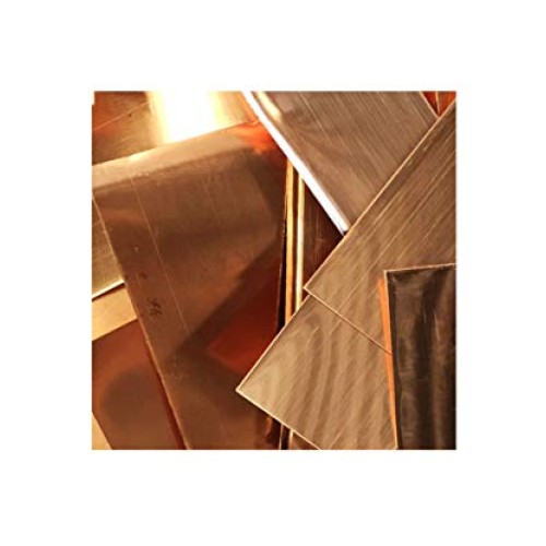 Copper Sheet Metal Scraps - 1lb Package of Various Size Copper Fla...