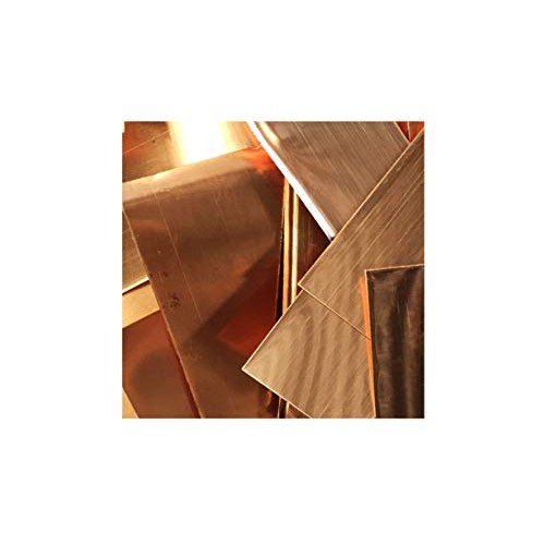 Copper Sheet Metal Scraps - 1lb Package of Various Size Copper Fla...