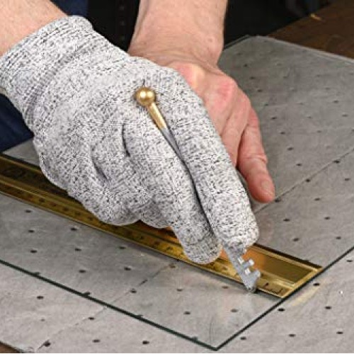 Fletcher-Terry Gold-Tip Handheld Glass Cutter, Cutting Tool Carbide