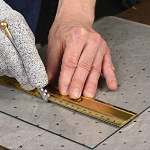 Fletcher-Terry Gold-Tip Handheld Glass Cutter, Cutting Tool Carbide