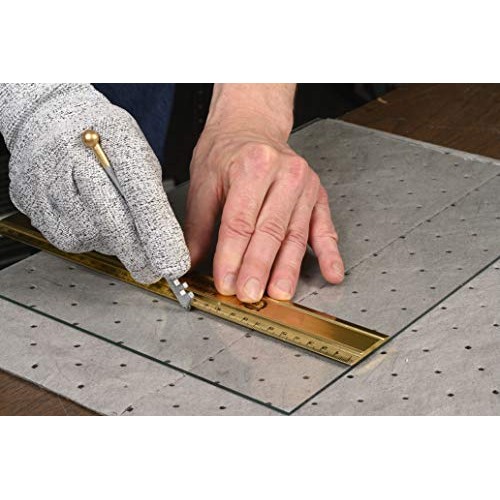 Fletcher-Terry Gold-Tip Handheld Glass Cutter, Cutting Tool Carbide