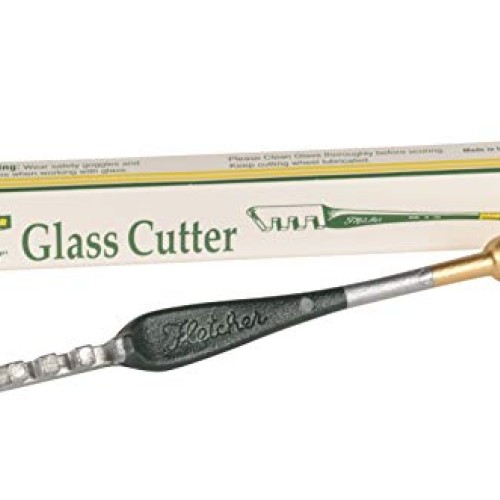 Fletcher-Terry Gold-Tip Handheld Glass Cutter, Cutting Tool Carbide