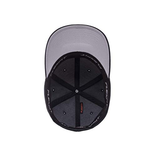 Flexfit Mens Athletic Baseball Fitted Cap, Dark Navy, L/XL