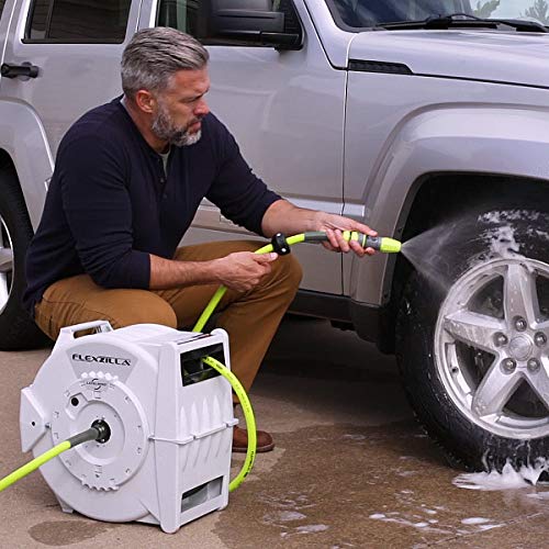 Flexzilla Retractable Water Hose Reel, 1/2 x 70 - L8340FZ