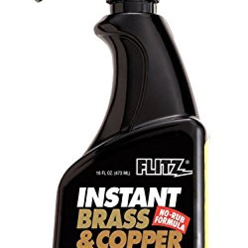 Flitz BC 01806 Instant Brass and Copper Tarnish Remover 16 oz Spra...