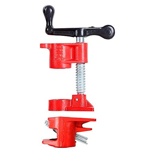 FLK Tech 4 Pack 3/4 Wood Gluing Pipe Clamp Set Heavy Duty