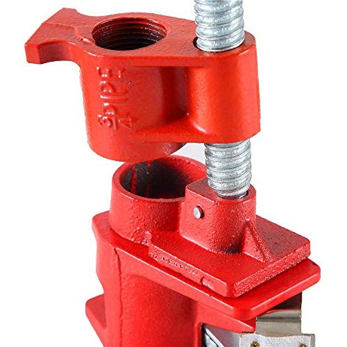 FLK Tech 4 Pack 3/4 Wood Gluing Pipe Clamp Set Heavy Duty