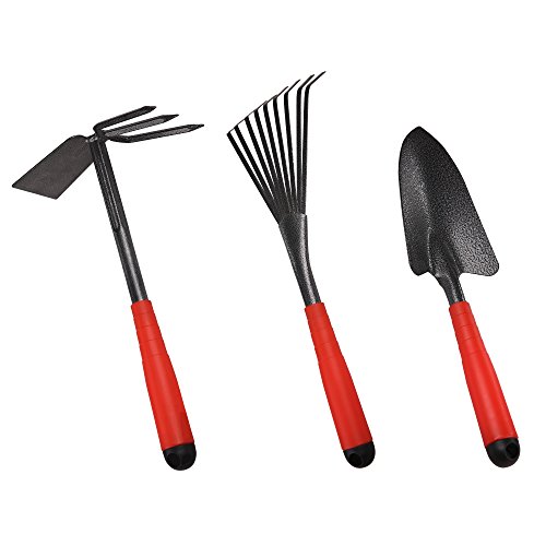 FLORA GUARD 6 Piece Garden Tool Sets - Including Trowel,5-Teeth ra...