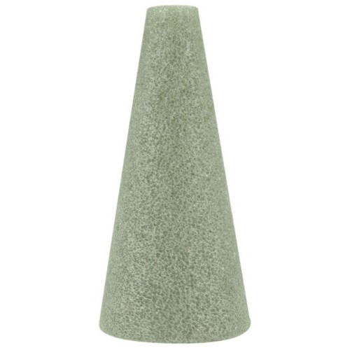 FloraCraft Styrofoam Cones 6X3 Bulk-Green 48 per Package