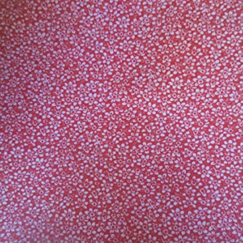 Springs Calico Red with Light Red Flowers Cotton Fabric