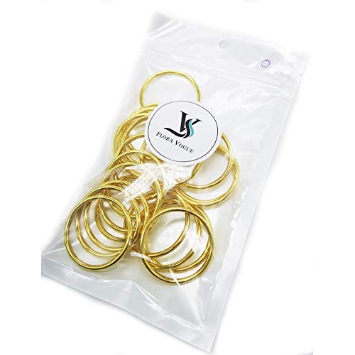 Macrame Hoop Gold Metal Rings for Dream Catcher Crafts 2 -20pack
