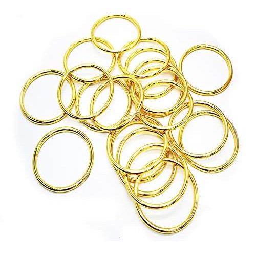 Macrame Hoop Gold Metal Rings for Dream Catcher Crafts 2 -20pack
