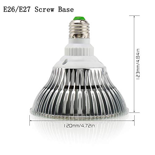 100W LED Plant Light Bulb - Flowlamp 150 LED Grow Light Bulb for I...