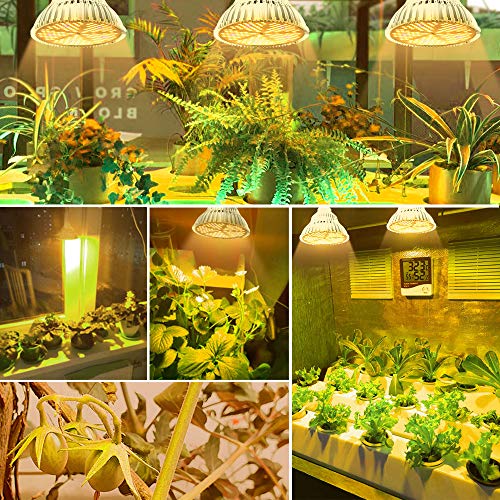 100W LED Plant Light Bulb - Flowlamp 150 LED Grow Light Bulb for I...