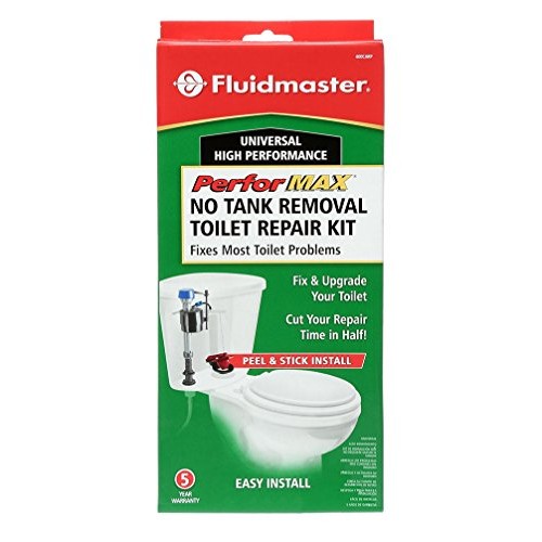 Fluidmaster 400CARP5 Universal No Tank Removal PerforMAX Kit, High...