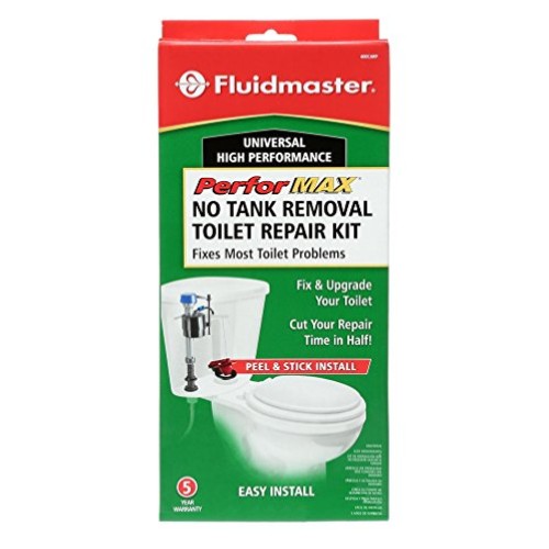 Fluidmaster 400CARP5 Universal No Tank Removal PerforMAX Kit, High...