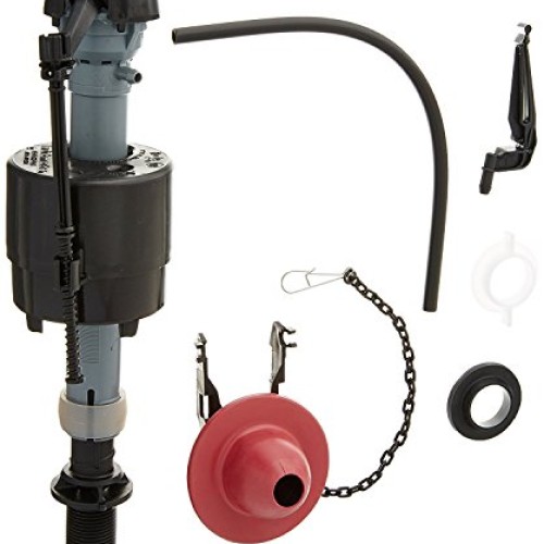 Fluidmaster 400CRP14 Fill Valve and 2-inch Flapper Repair Kit Pac...