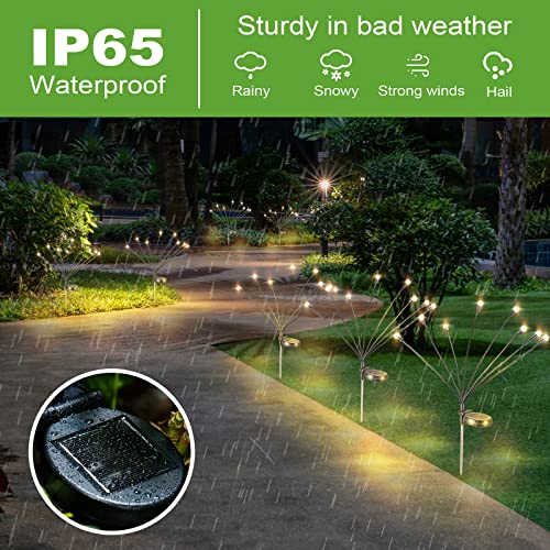 Solar Firefly Lights, Solar Outdoor Lights Garden Lights Outdoor W...