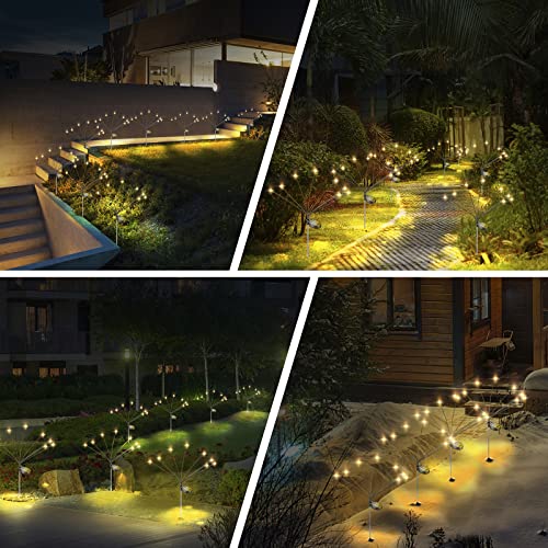 Solar Firefly Lights, Solar Outdoor Lights Garden Lights Outdoor W...