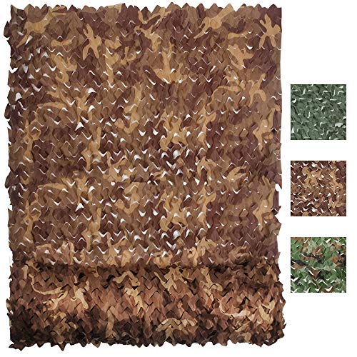 FLYEGO Military Camo Netting, Camouflage Tarp Mesh Net,unting Blin...