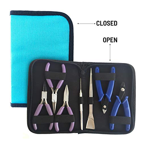 Flying K Jewelry Tools, Jewelry Pliers. Including a Crimper, Organ...