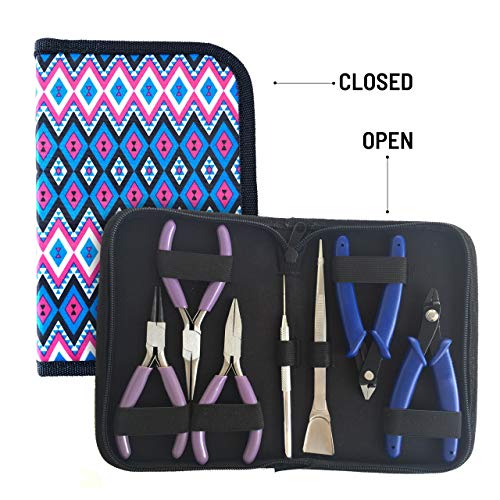Flying K Jewelry Tools, Jewelry Pliers. Including a Crimper, Organ...