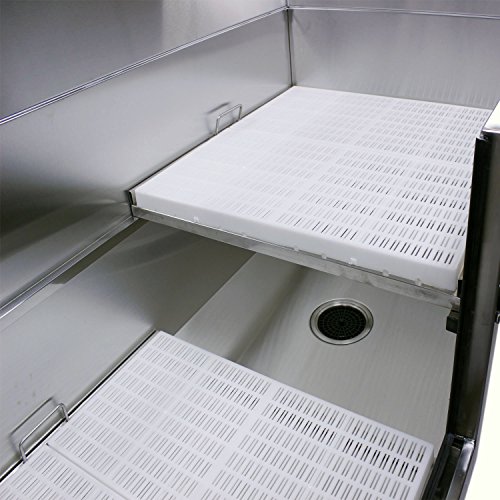 Flying Pig Grooming 50 Stainless Steel Pet Dog Bath Tub with Fauc...