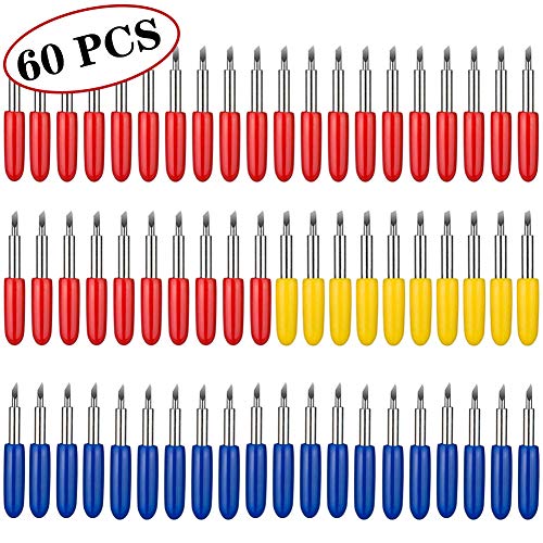 Flymmy 60PCS Blades for Cricut Explore Air/Air 2 Maker Expression ...