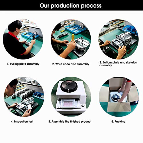Manual Embosser Machine Card PVC Card Embosser, 72 Character Card ...