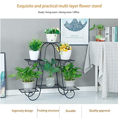3 Tier Metal Plant Stand, Potted Plant Display Rack, Planter Shelf...