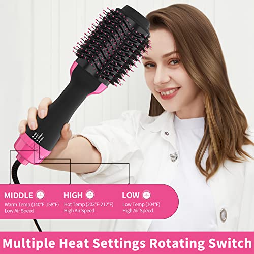 Foalom Hair Dryer Brush, Hair Dryer and Styler Volumizer, 4 in 1 S...