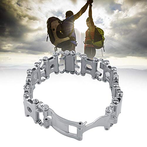 Multi Tool Bracelet,29 in 1 Stainless Steel Tread Chains,Portable ...
