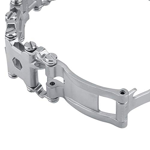 Multi Tool Bracelet,29 in 1 Stainless Steel Tread Chains,Portable ...