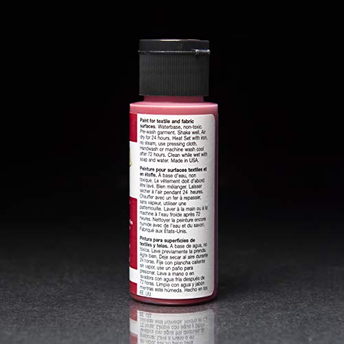 FolkArt Brush on Fabric Paint Beginner Set 2-Ounce, FAB8SET