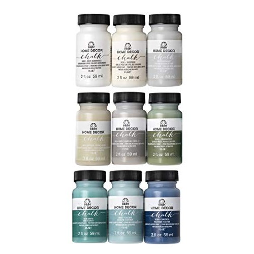 FolkArt Home Décor Chalk Finish Paint Set 2 Ounce, PROMOFAHDC, T...
