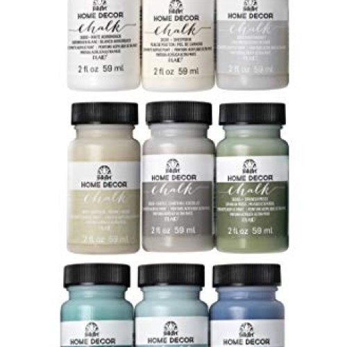 FolkArt Home Décor Chalk Finish Paint Set 2 Ounce, PROMOFAHDC, T...