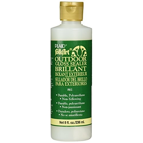 FolkArt K861 Outdoor Sealer 8-Ounce,Gloss Finish