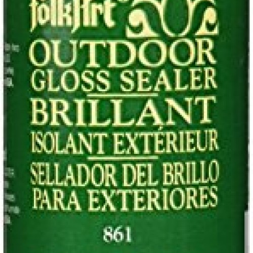 FolkArt K861 Outdoor Sealer 8-Ounce,Gloss Finish