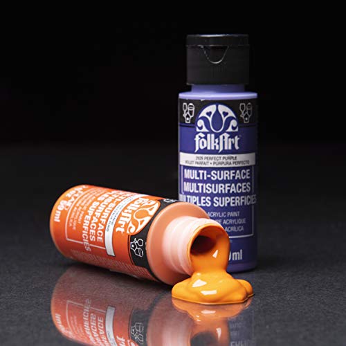 FolkArt Multi-Surface Paint Set 2 Ounce, PROMO830 No.1 12-Pack