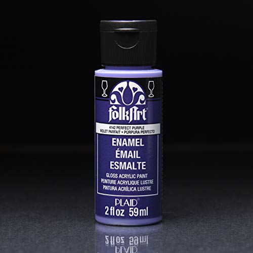 FolkArt PROMOGLS16 Enamel Glass Painting Set