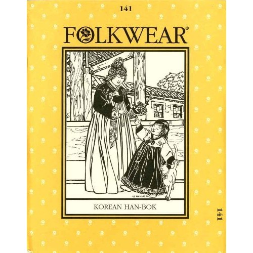 Vogue Fabrics Patterns - Folkwear #141 Korean Han-Bok