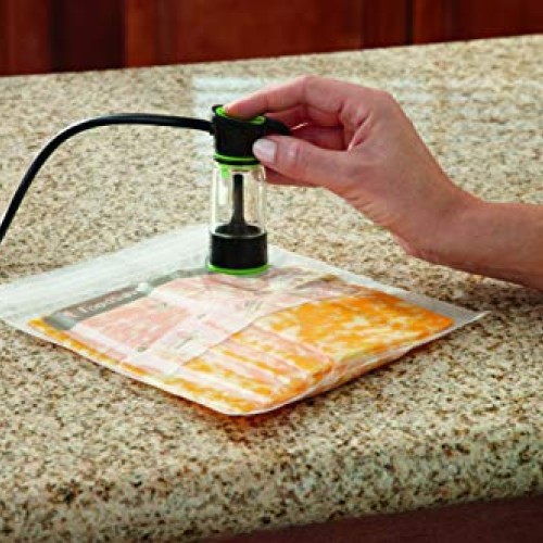 FoodSaver 1-Quart BPA-Free Multilayer Construction Vacuum Zipper B...