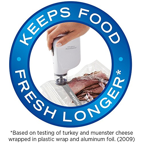 FoodSaver 1-Quart BPA-Free Multilayer Construction Vacuum Zipper B...