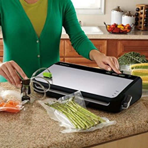 FoodSaver FM2435 Vacuum Sealer Machine with Bonus Handheld Sealer ...